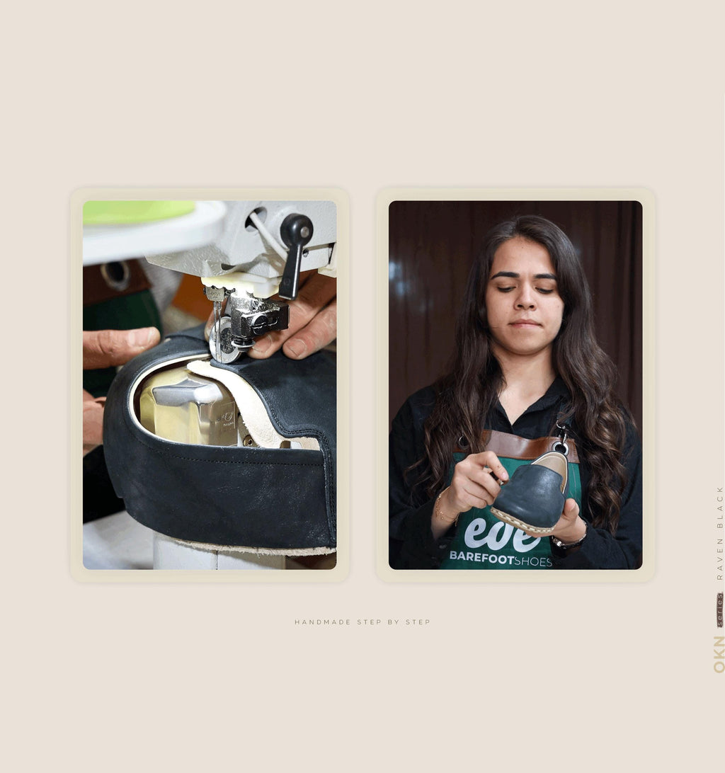 edebarefoot Raven Black - OKN Series - Women