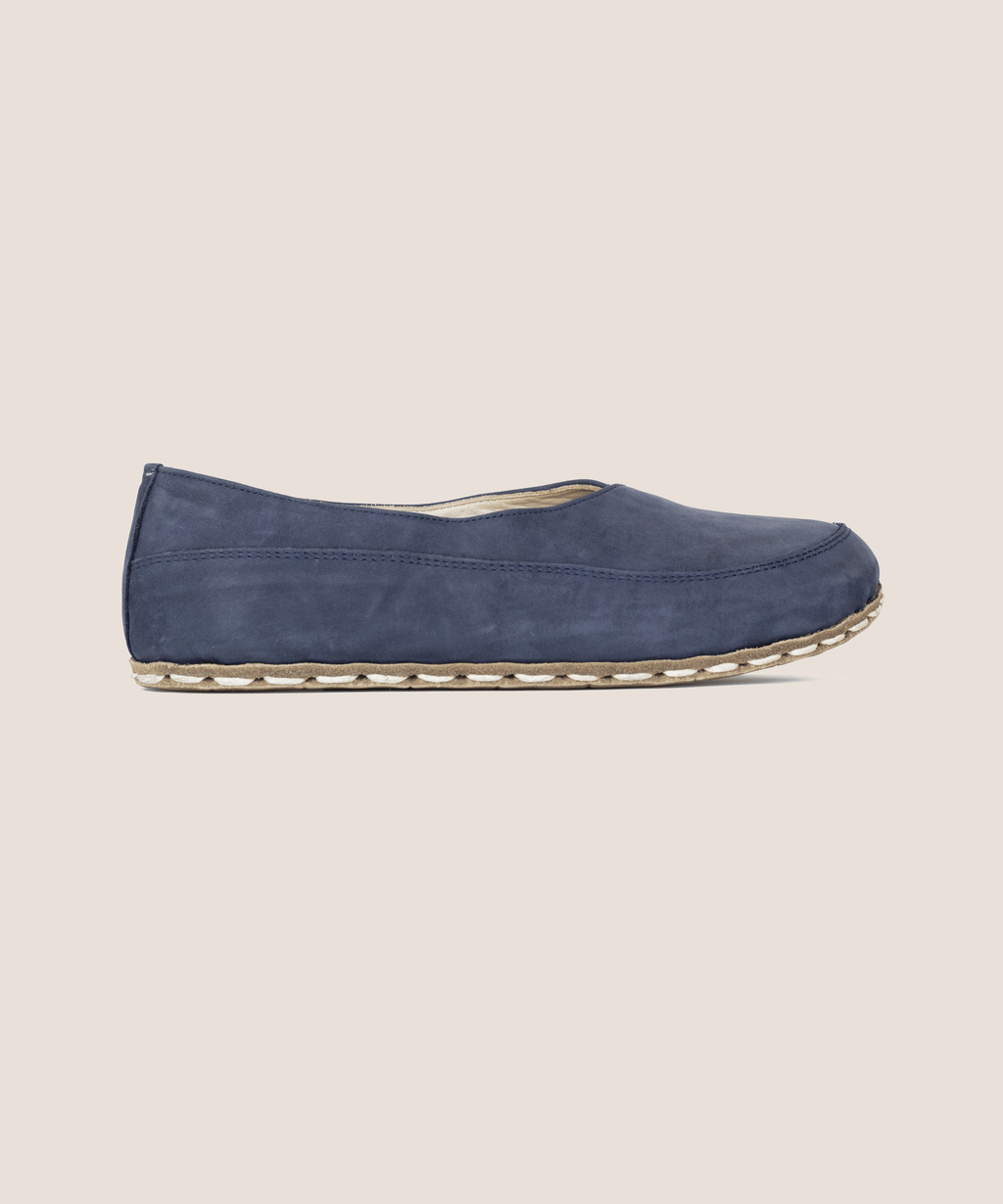 edebarefoot Navy Nubuck