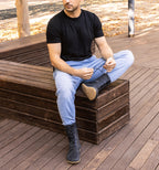 edebarefoot Raven Black CFR Series Men