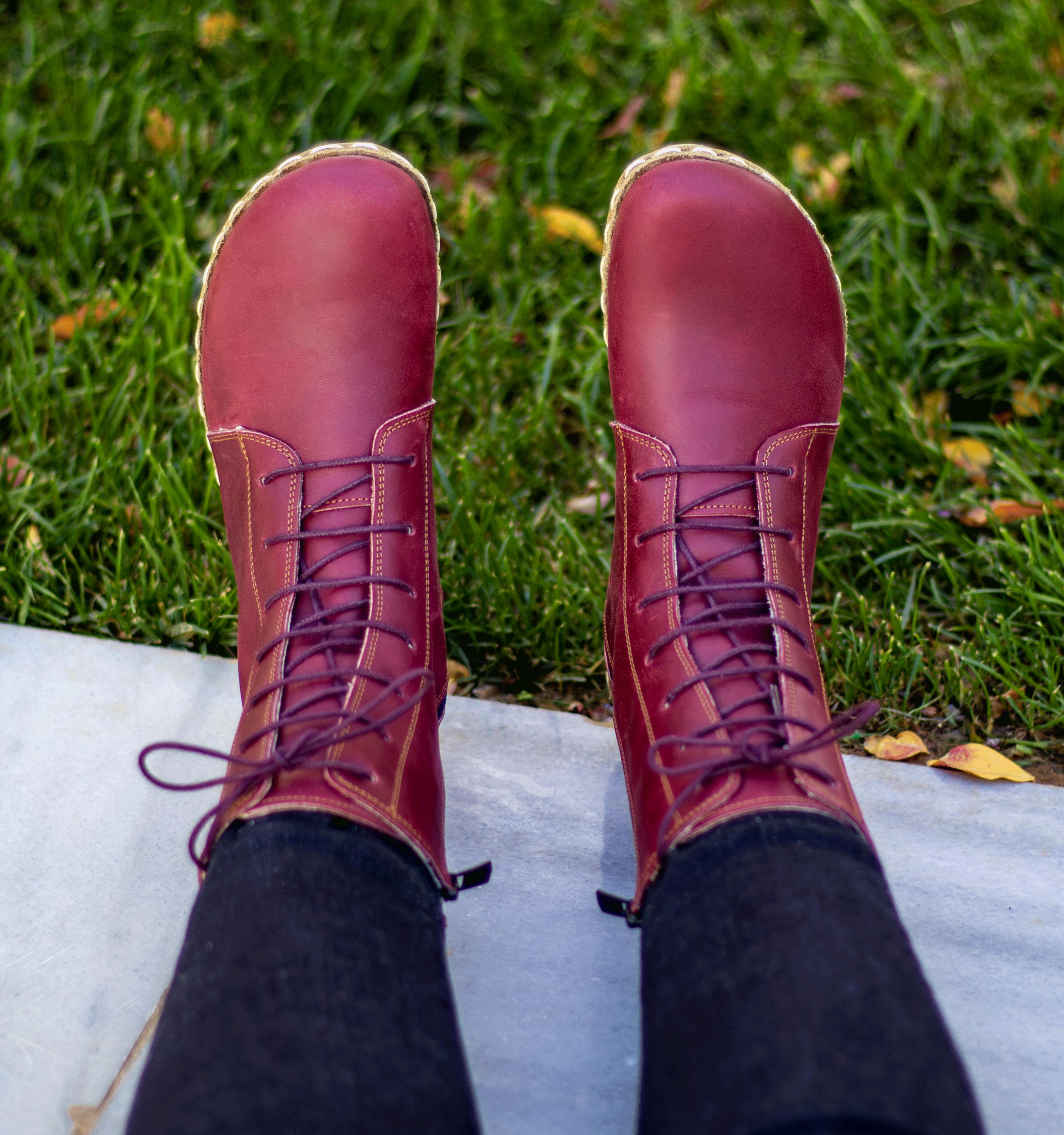 edebarefoot Burgundy CFR Series Women