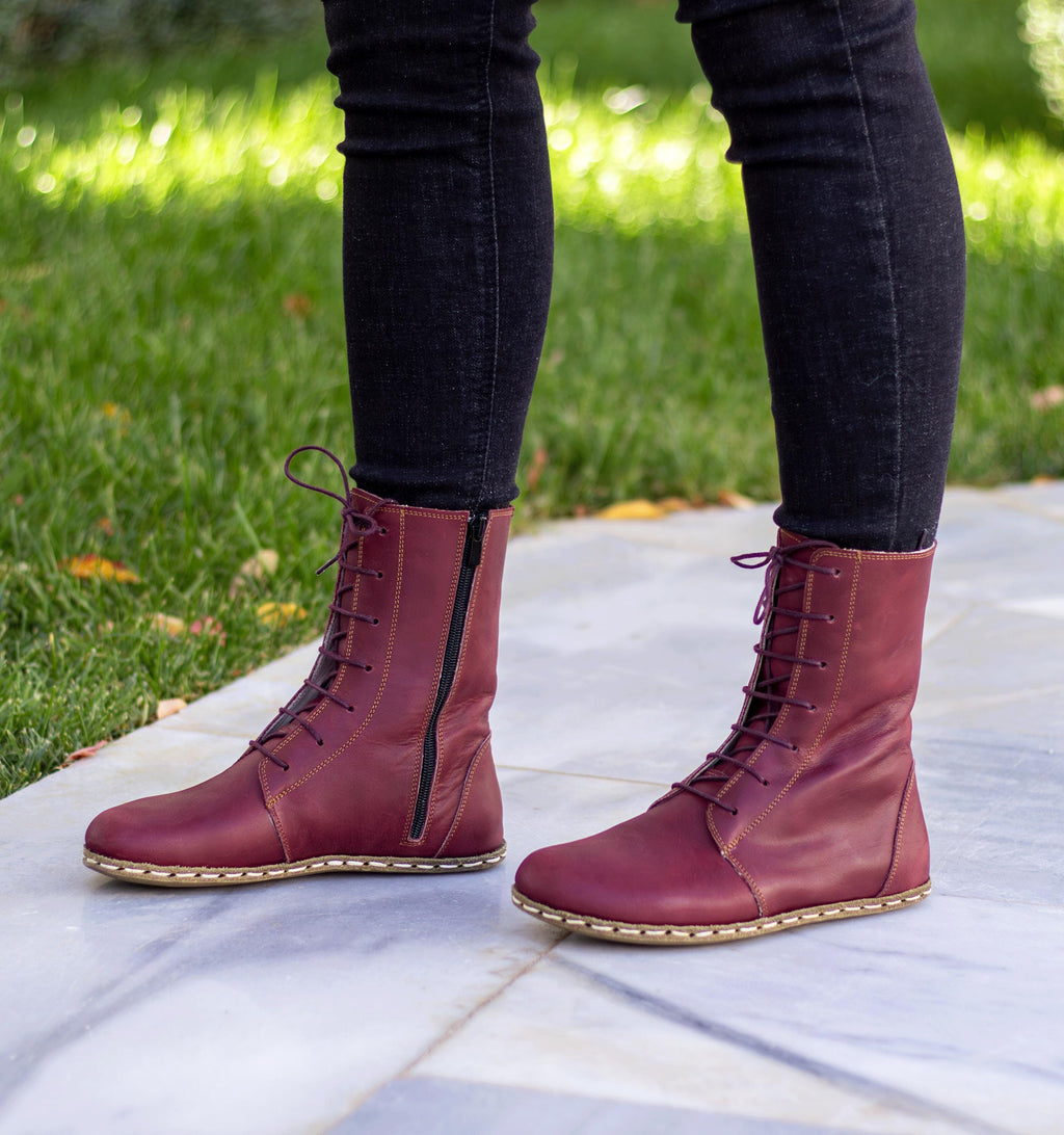 edebarefoot Burgundy CFR Series Women