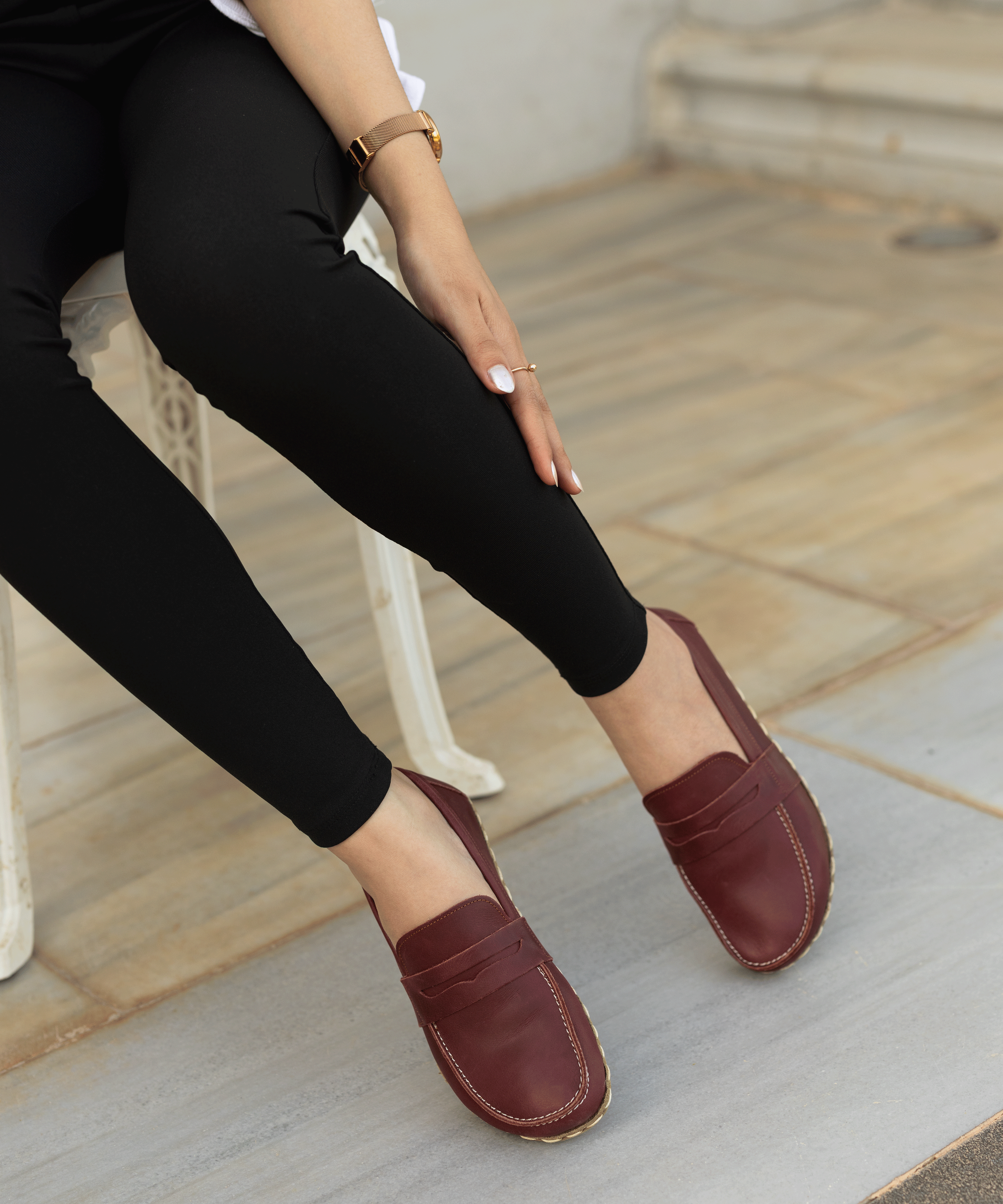 edebarefoot Burgundy