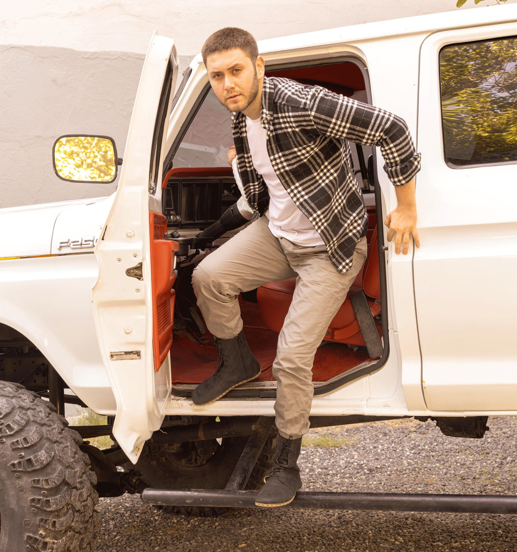 edebarefoot Raven Black CFR Series Men