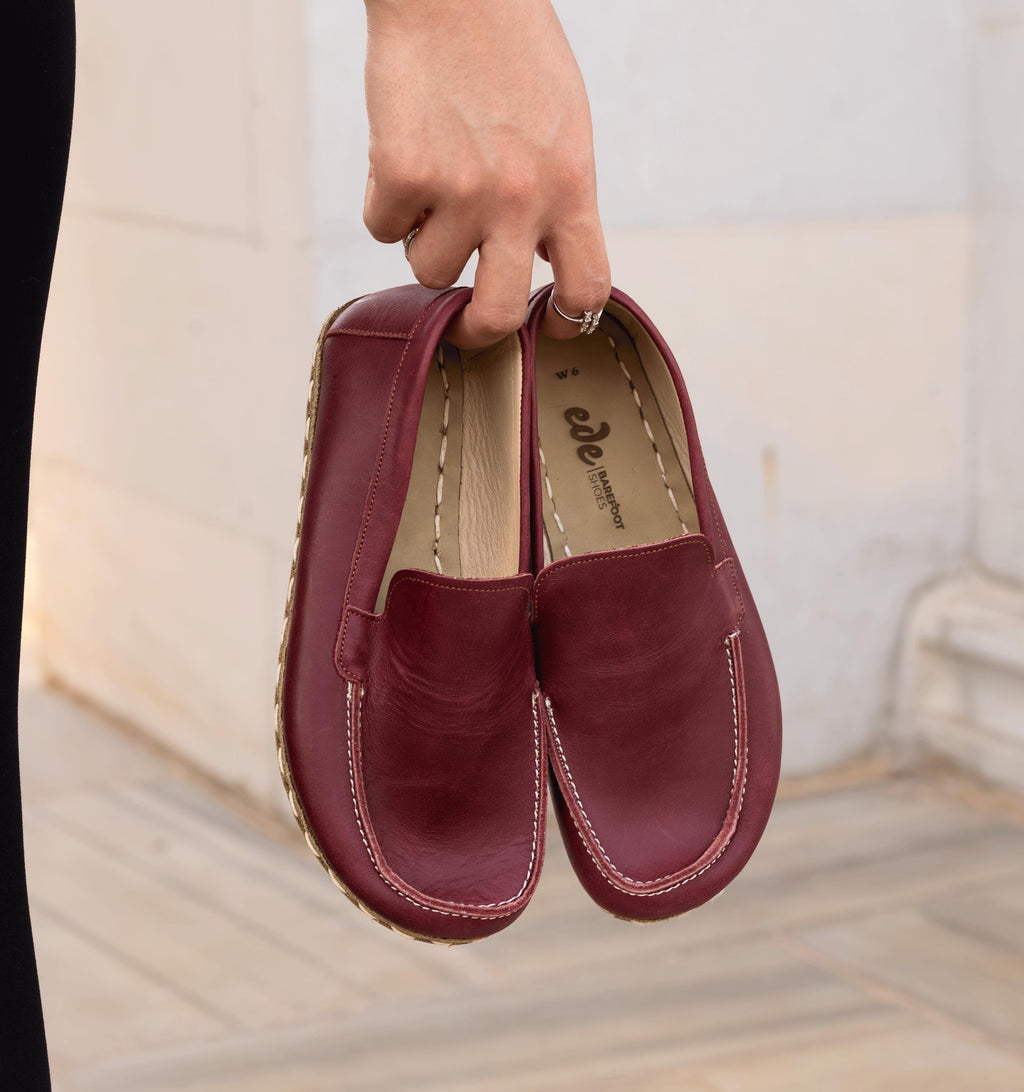edebarefoot Burgundy ARF Series Women
