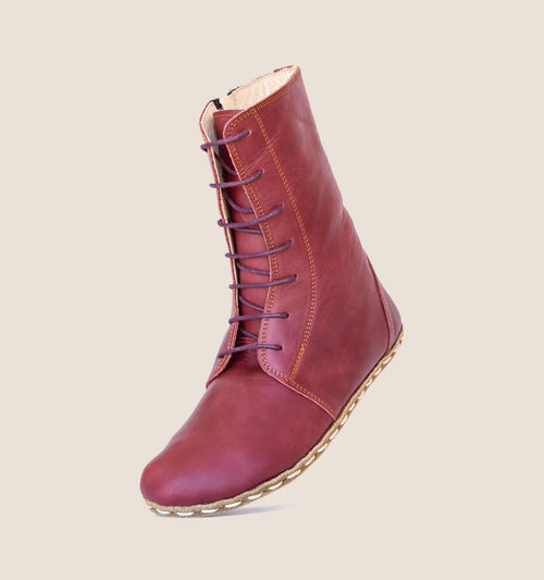 edebarefoot Burgundy CFR Series Women
