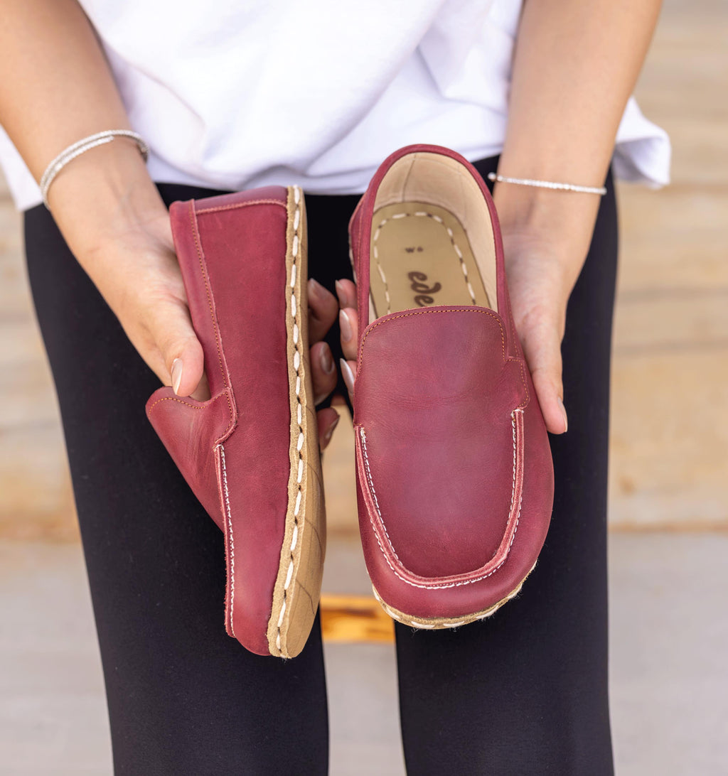 edebarefoot Burgundy ARF Series Women